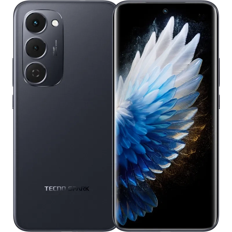Смартфон Tecno Spark 40 Pro Plus 8/256Гб Туманный чёрный. Фото 1