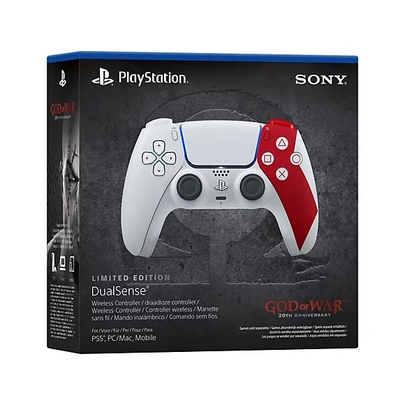 Беспроводной контроллер Sony DualSense (PS5), God of War Limited Edition (CFI-ZCT1G). Фото 6