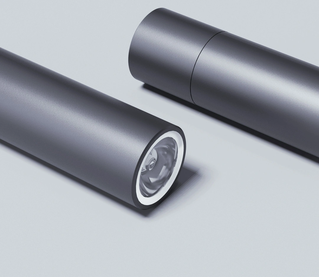 Фонарик Haosha, Серебро (YC-SDT01-S). Фото 4