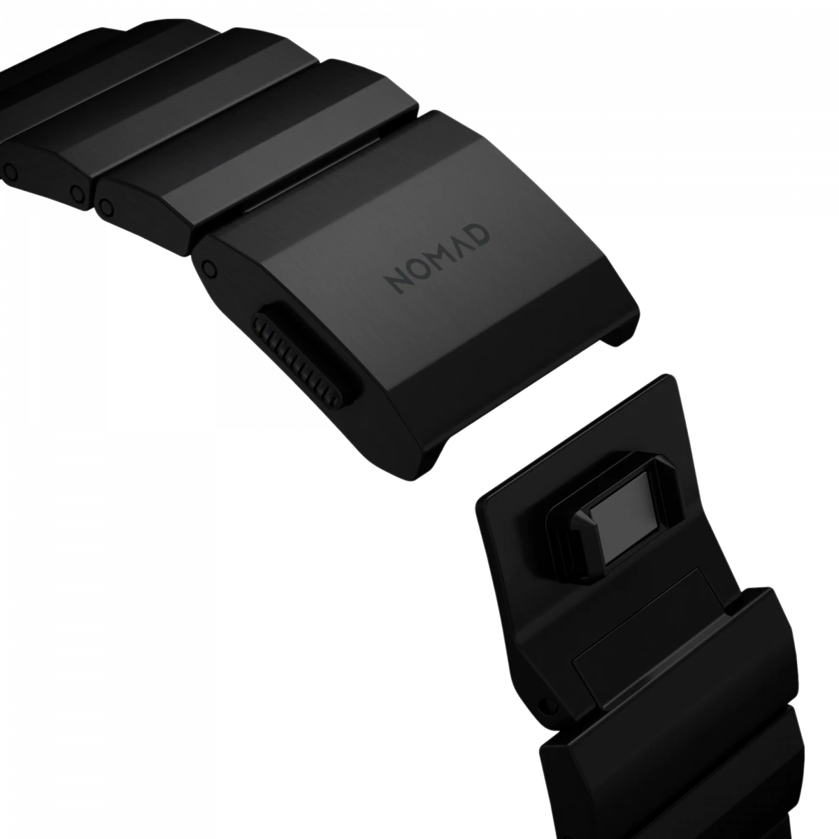 Ремешок Nomad Titanium Band для Apple Watch 42/44/45/46/49мм, Black (NM1A41BXT0). Фото 5