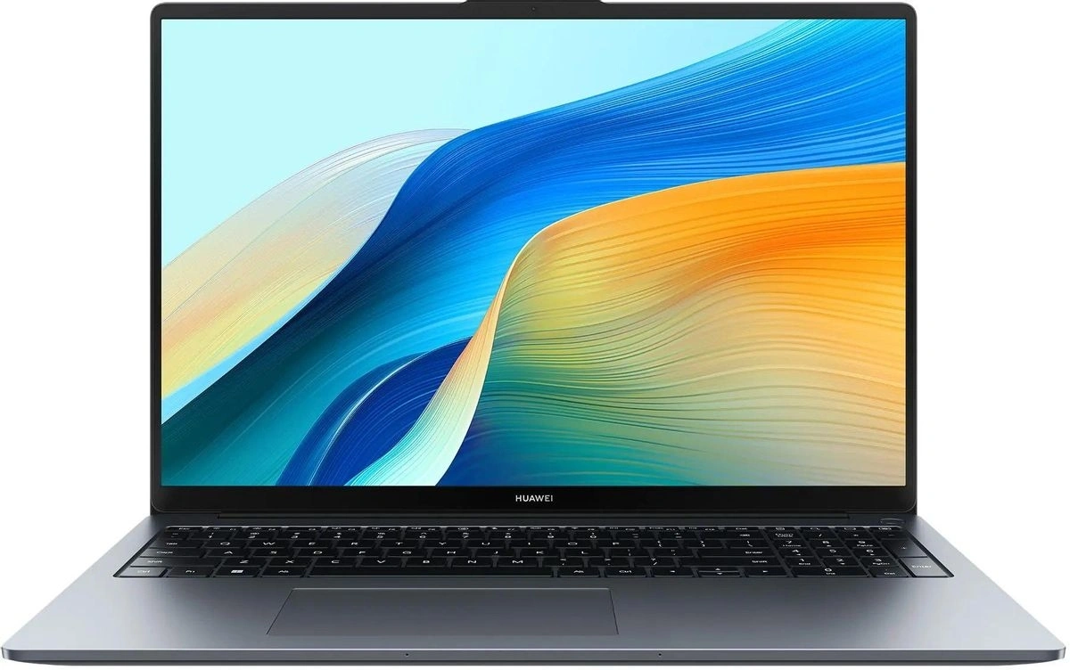 Huawei MateBook D 16 Космический серый 53014MTX (MCLG-X) (16" IPS, Intel Core i5 13420H, 2.1 GHz - 4.6 GHz, 16Гб, 512Гб SSD, Intel UHD Graphics, без ОС). Фото 1