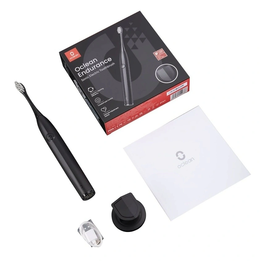 Электрическая зубная щетка Oclean Endurance, Black. Фото 5