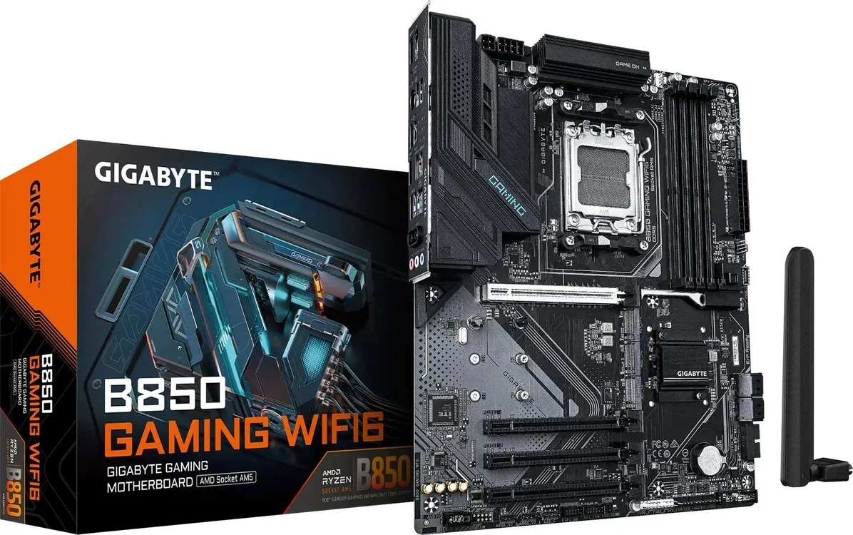 Материнская плата Gigabyte B850 GAMING WIFI6 (AM5, ATX). Фото 4