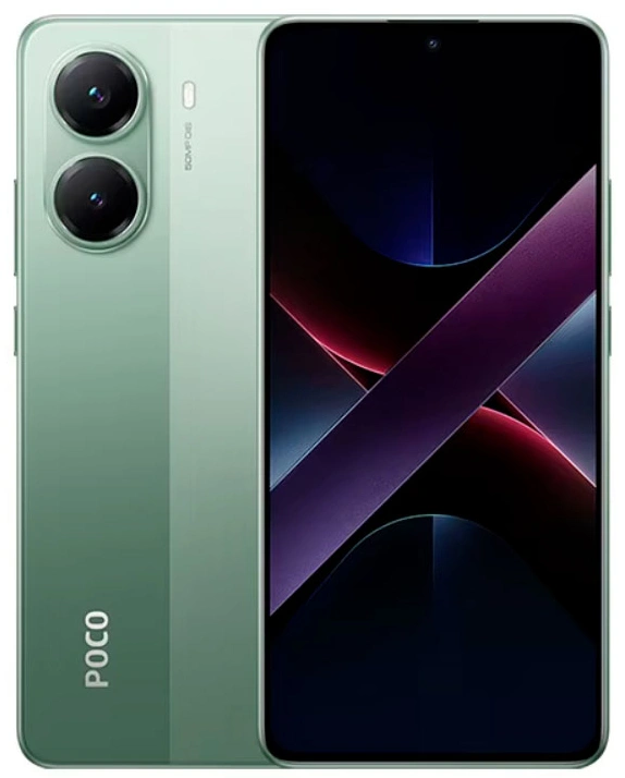 Смартфон Poco X7 Pro 8/256Гб Зелёный. Фото 1