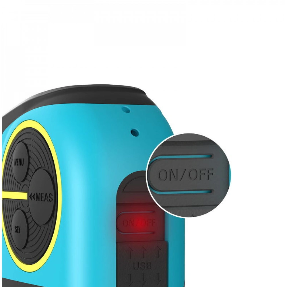Лазерная рулетка XiaoMi Measuring Laser Ranging Tape Measure DT10, Blue. Фото 2