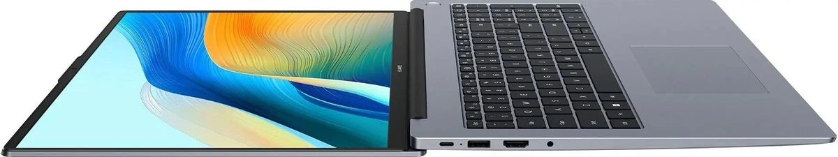 Huawei MateBook D 16 Космический серый 53013WXF (MCLF-X) (16" IPS, Intel Core i5 12450H, 2.0 GHz - 4.4 GHz, 16GB, 512GB SSD, Intel UHD Graphics, Windows 11). Фото 4