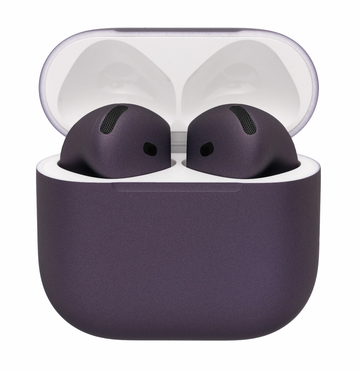 Беспроводные наушники Apple AirPods 4 Color (Тёмно-фиолетовый матовый). Фото 1