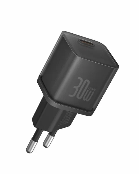 Сетевое зарядное устройство Baseus GaN5S Fast Charger Type-C 30W EU, Black (P10162504113-00). Фото 4