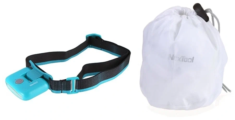 Налобный фонарь NexTool Multifunctional Head Lights NE2003, Синий. Фото 2