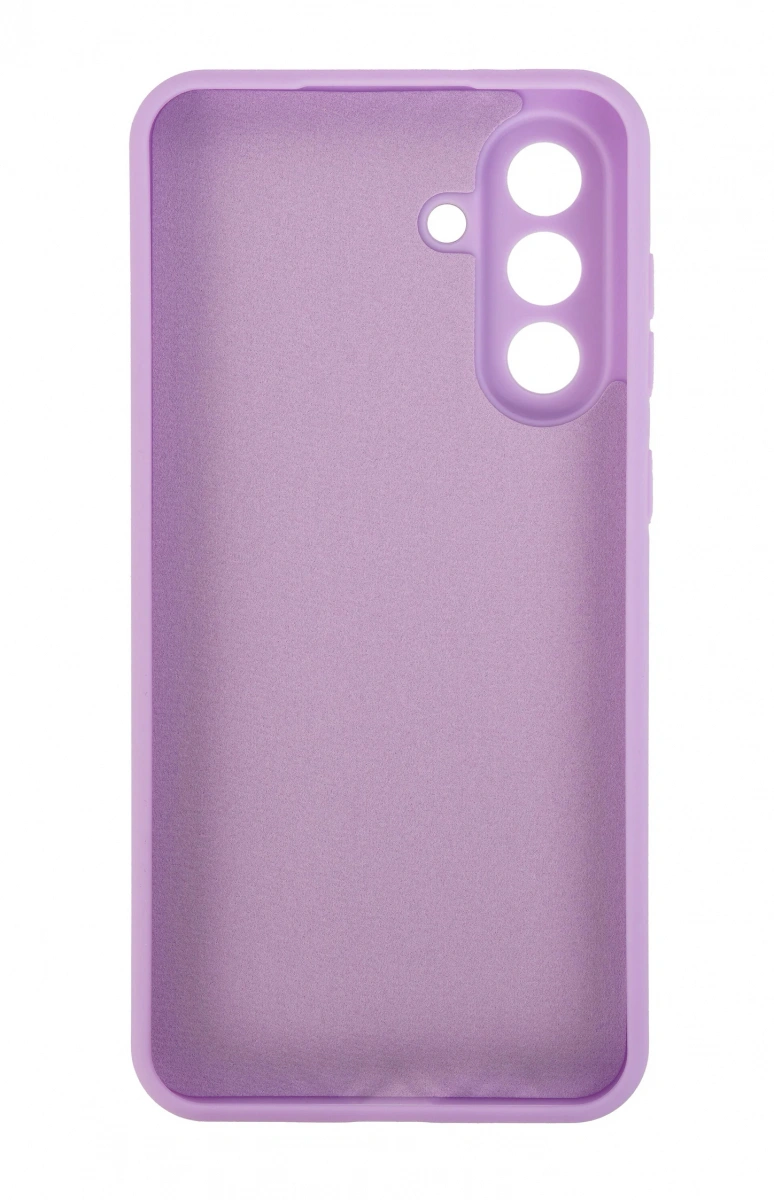 Накладка Zibelino Soft Matte Microfiber Case для Samsung Galaxy A36 силиконовая, Сиреневая. Фото 2