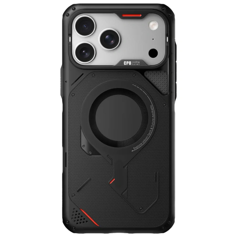 Накладка Aulumu для iPhone 17 Pro A17 Rugged Outdoor, Серая (A17-RG-PRO). Фото 1