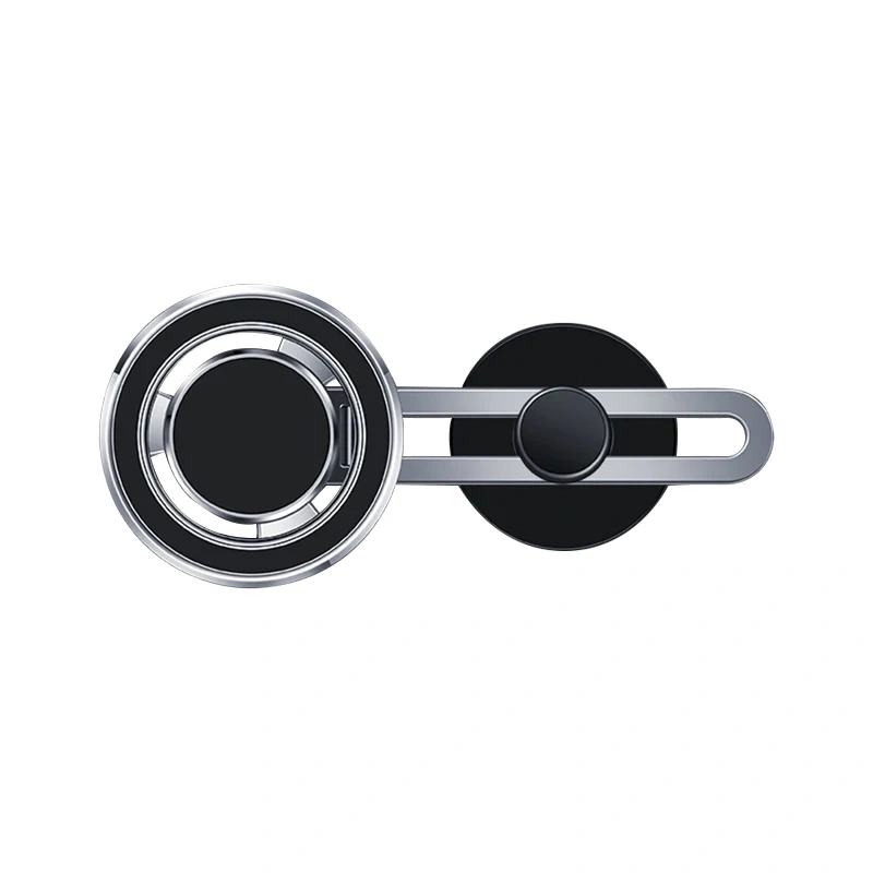 Держатель Wiwu Zinc Alloy Car Mount CH-025, Серебристый. Фото 3