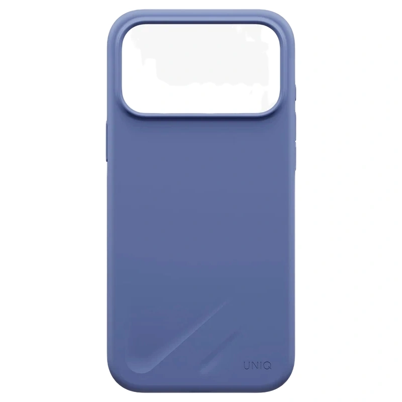 Накладка Uniq для iPhone 18 Pro Max / iPhone 17 Pro Max Lino Hybrid Silicone Case (MagSafe), Pebble Blue (IP6.9P(2026)-LINOMPEBLU). Фото 4