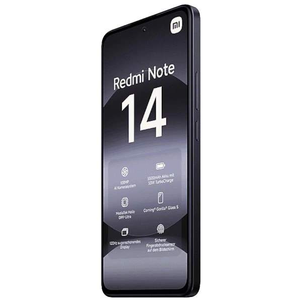 Смартфон Redmi Note 14 8/128Гб Чёрный. Фото 4