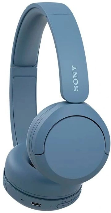 Беспроводные наушники Sony WH-CH520, Голубые. Фото 4