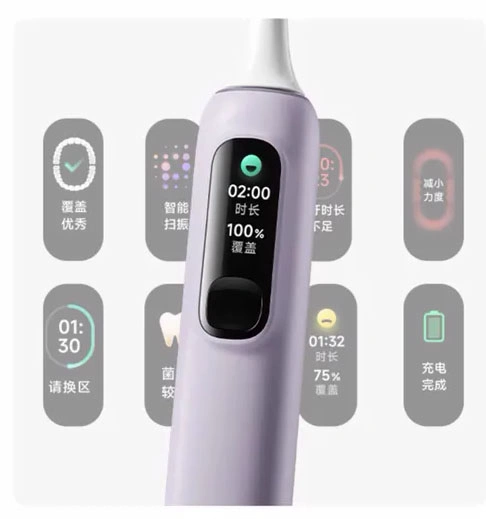 Электрическая зубная щетка Mijia Sonic Electric Toothbrush Pro MES610, Белая (BHR9291CN). Фото 2
