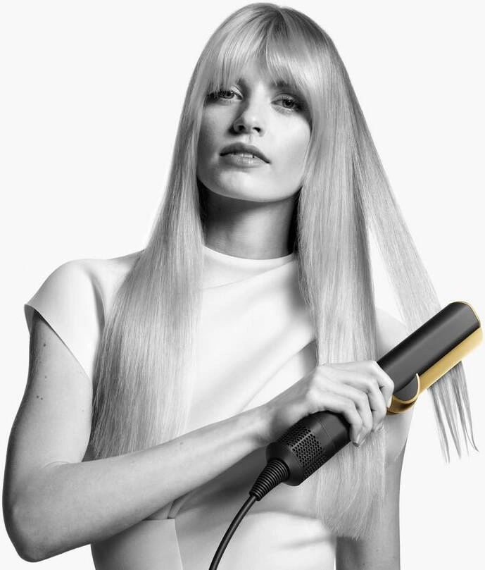Выпрямитель для волос Dyson Airstrait Straightener HT01, Onyx/Gold. Фото 4