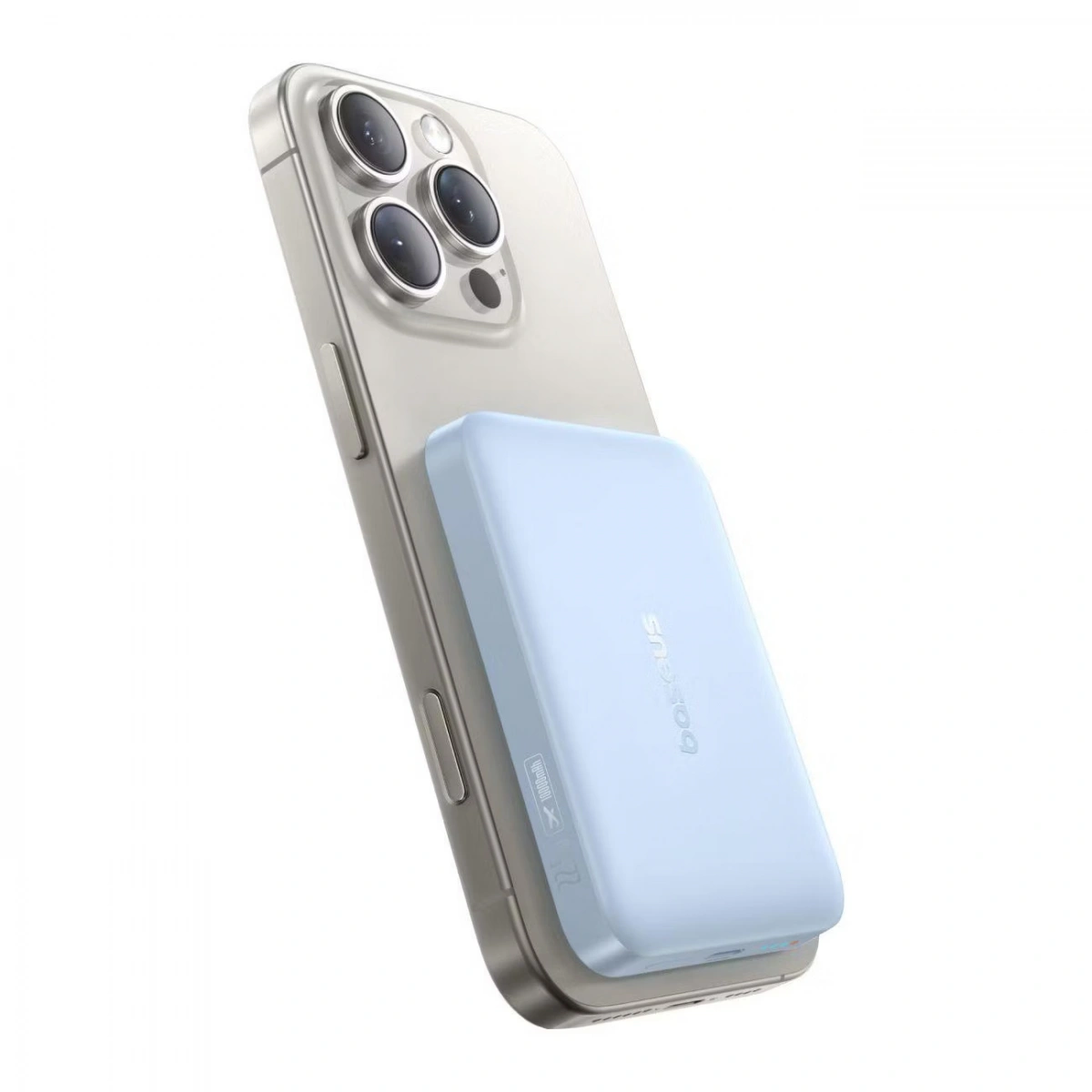 Внешний аккумулятор Baseus MagSafe EnerFill FM11 22.5W 10000mAh, Синий (P1008210E313-00). Фото 6