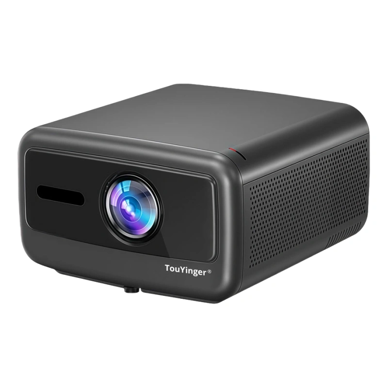 Проектор TouYinger Q12W PRO, Чёрный. Фото 1