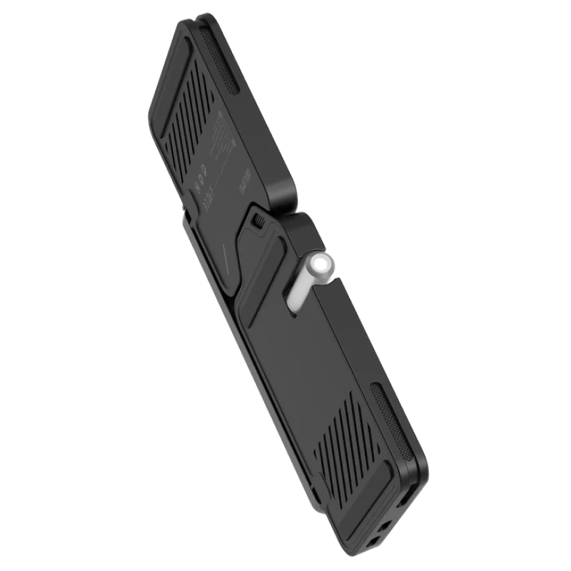 Беспроводная зарядная станция Aulumu 4-in-1 Folding MagSafe 15W, Black (UA-M01-BK-2). Фото 7