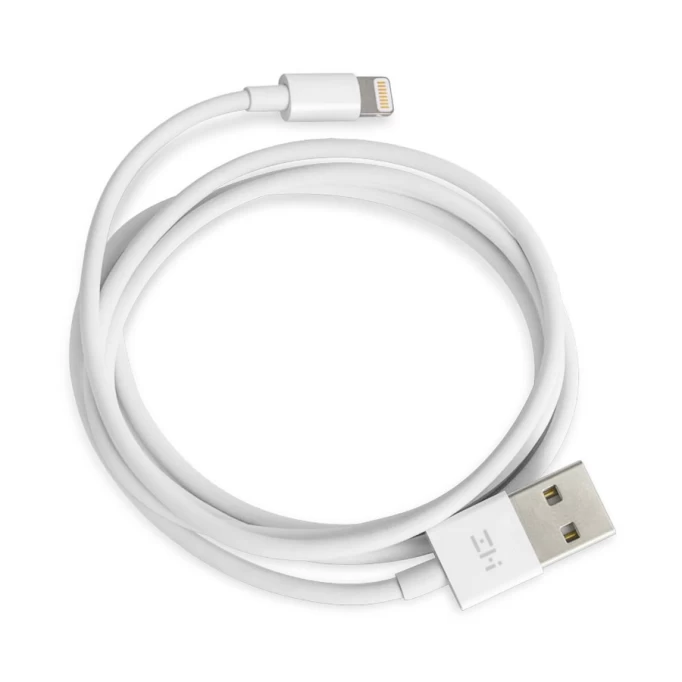 Кабель ZMI MFi Lightning to USB AL813C 1m, Белый