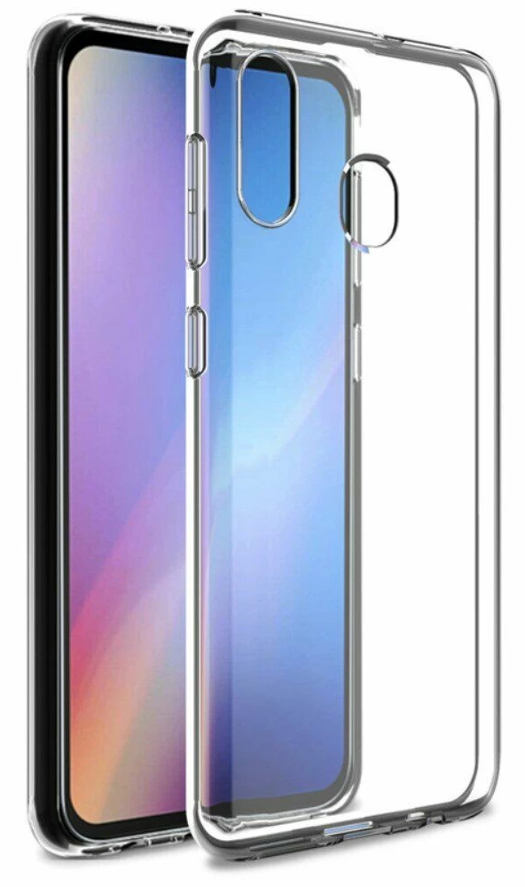 Чехол для Samsung Galaxy A30 силикон, прозрачный