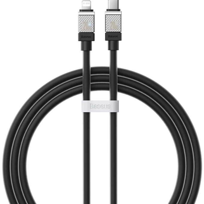 Кабель Baseus CoolPlay Series Fast Charging Cable Type-C - iP 20W 2m, Чёрный (CAKW000101)