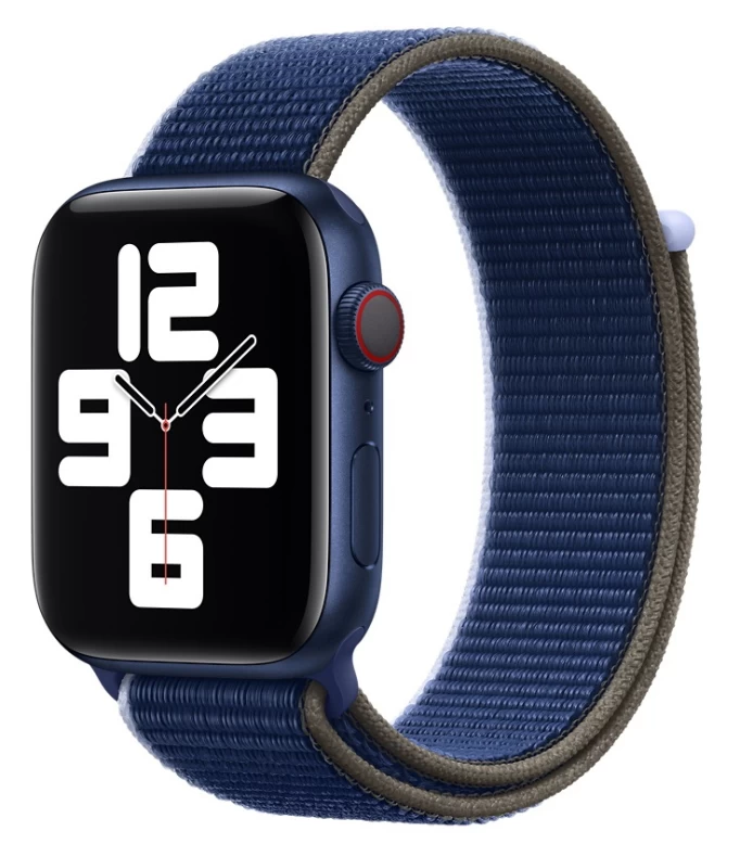 Ремешок для Apple Watch 38/40/41 мм нейлоновый, тёмно-синий