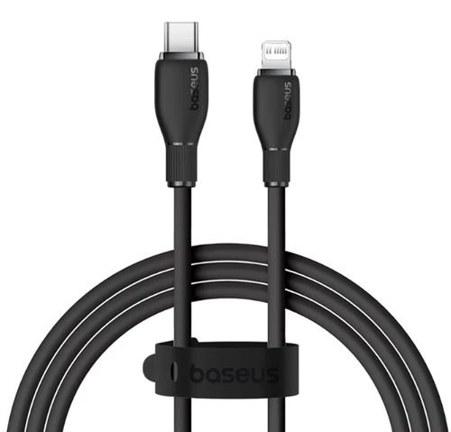 Кабель Baseus Pudding Series Fast Charging Cable Type-C to iP 20W 1.2m, Чёрный (P10355701111-00)