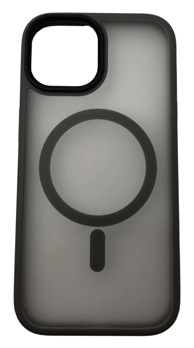 Чехол Crust MagSafe для iPhone 15 Pro Max, Серый