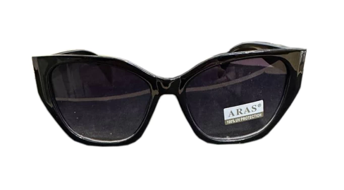 Солнцезащитные очки Aras 8130 (С1), 58 15-139, Чёрные