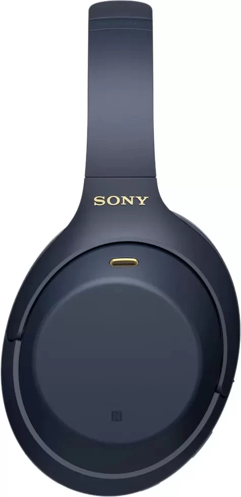 Беспроводные наушники Sony WH-1000XM4/L с шумоподавлением, Синие