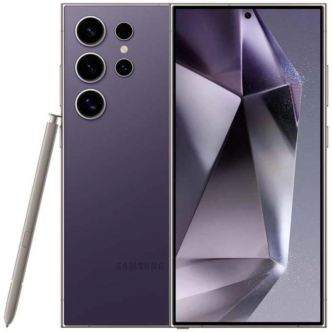 Смартфон Samsung Galaxy S24 Ultra 12/256Gb, Фиолетовый Титан (SM-S928B)