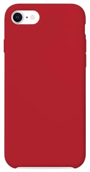 Накладка Silicone Case для iPhone 7/8, Красная