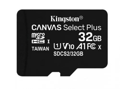Карта памяти Kingston 32GB MicroSDHC Class 10 Canvas Select Plus 100MB/s