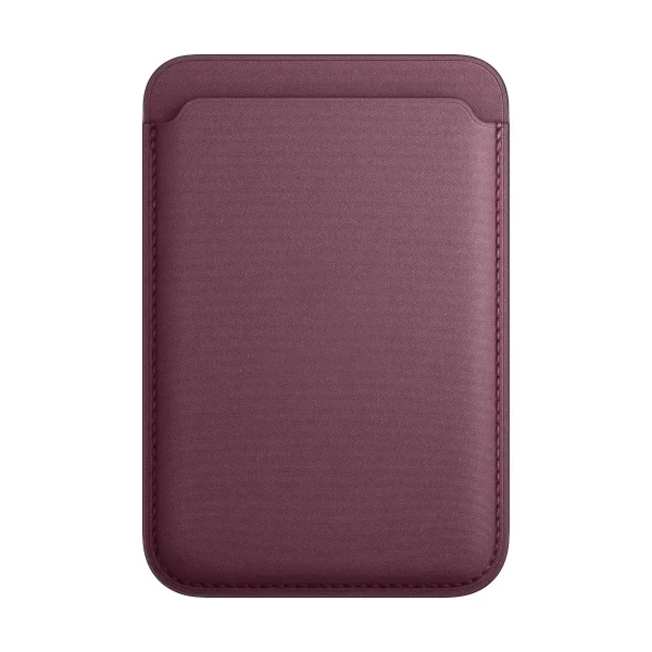 Чехол-бумажник Fine Woven Wallet MagSafe для iPhone, Mulberry