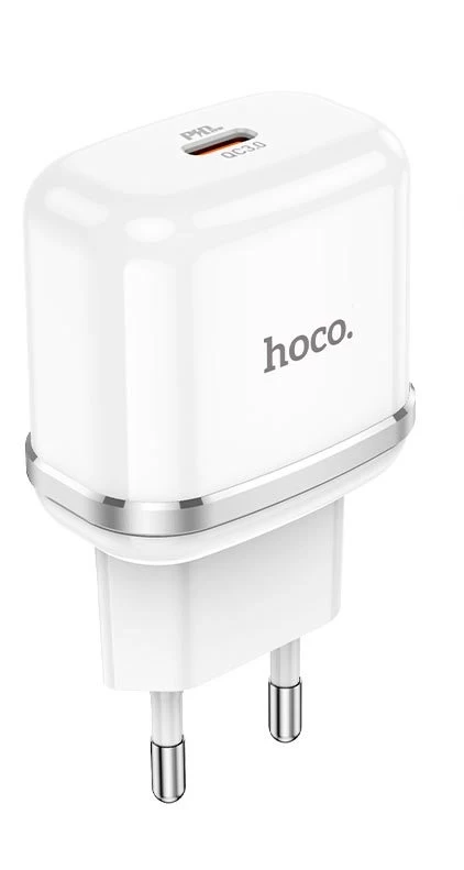 Сетевое зарядное устройство Hoco N24 Victorious PD20W, Белое