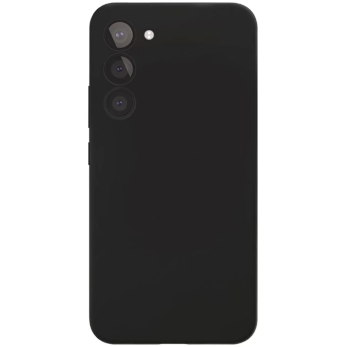 Чехол Silicone Case Logo для Samsung Galaxy S23 Plus, Чёрный