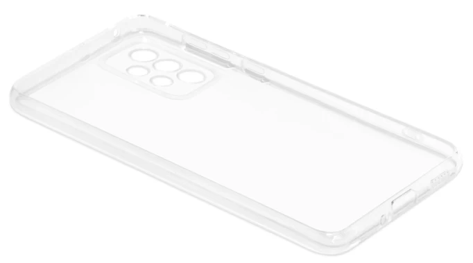 Накладка для Samsung Galaxy A73 силикон, Прозрачная