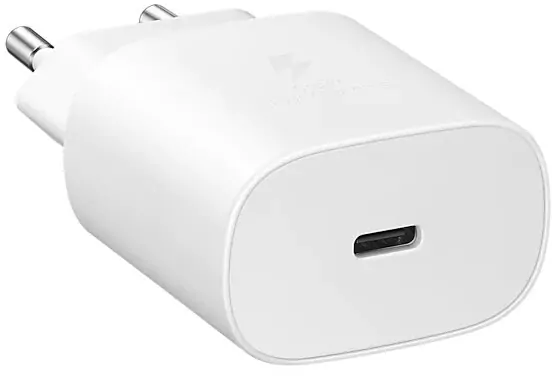 Сетевое зарядное устройство Samsung USB-C 25W, Белое (EP-TA800NWEGRU)