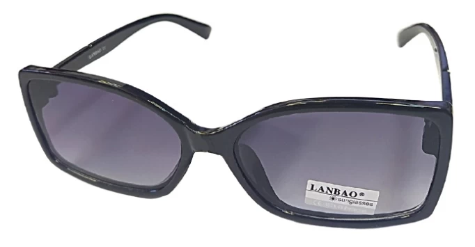 Солнцезащитные очки Lanbao 5059 (C1) 58 17-136, Чёрный, дымчатый