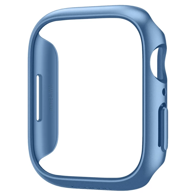 Чехол Spigen Thin Fit для Apple Watch 45mm, Синий (ACS04176)