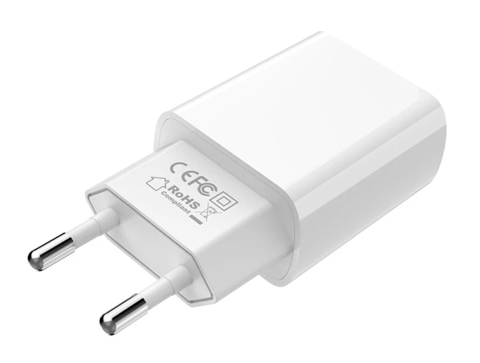 Сетевое зарядное устройство Borofone USB Travel Charger BA20A Micro 2100 mA, Белое