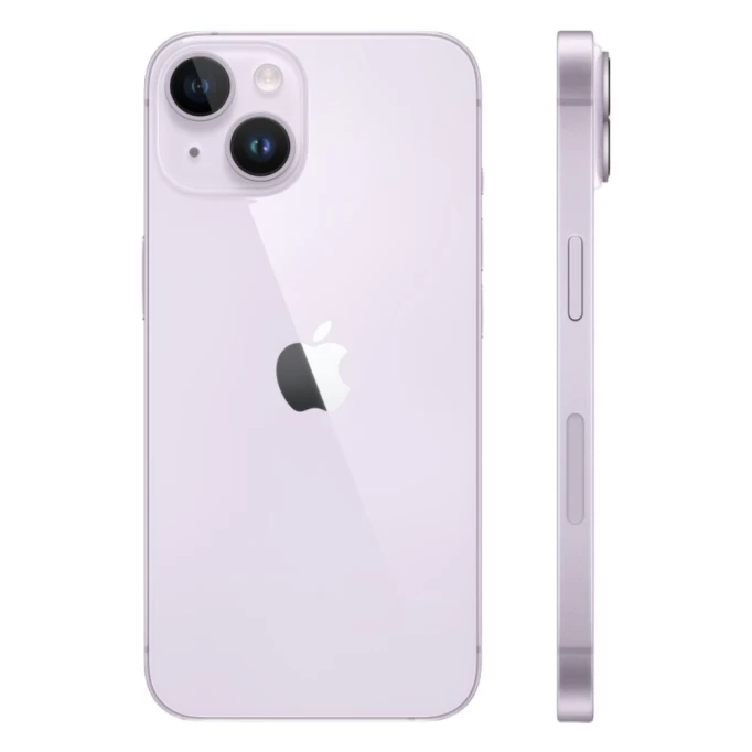Смартфон Apple iPhone 14 512Gb Purple (eSIM+SIM)