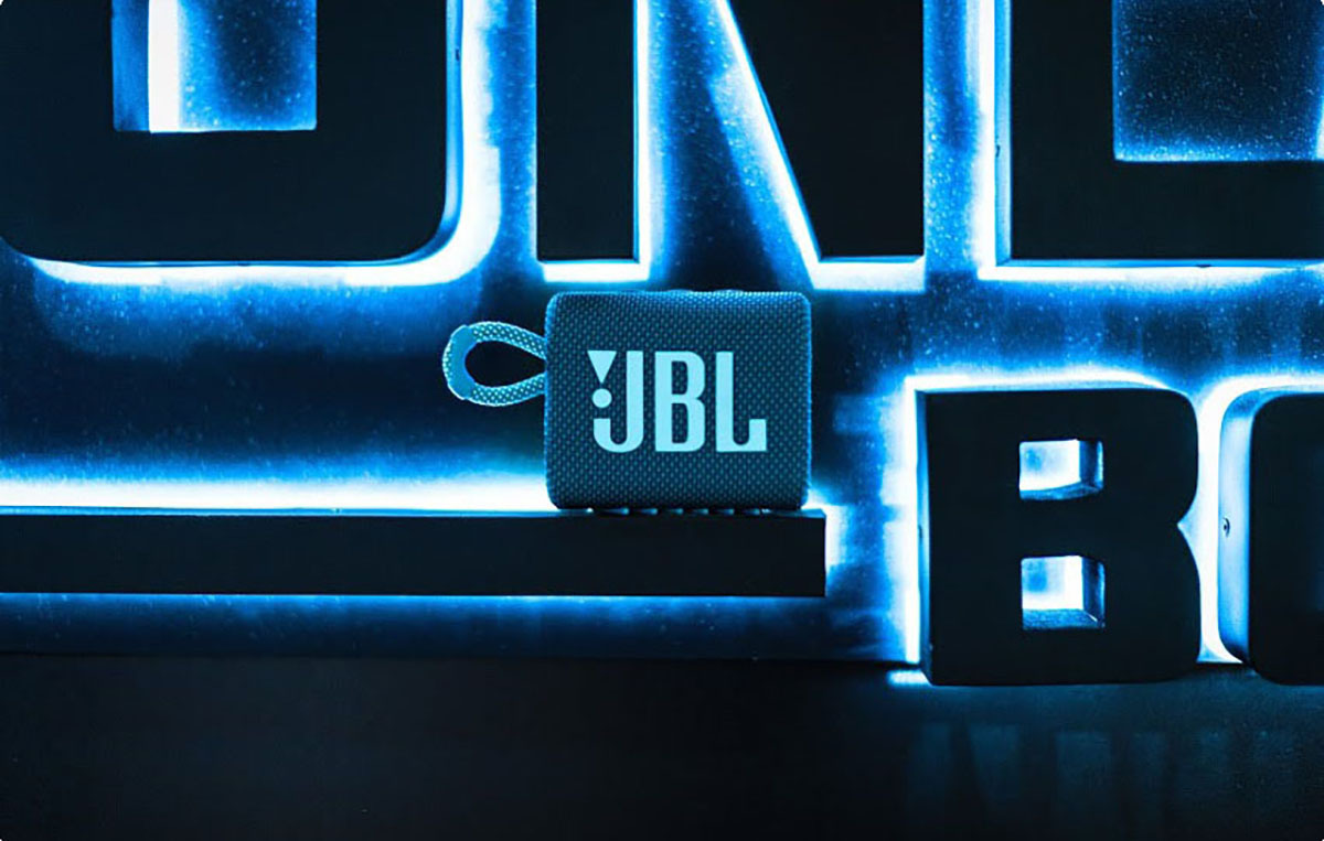 Беспроводная акустика JBL Go 3 Blue/Синий (JBLGO3BLU)