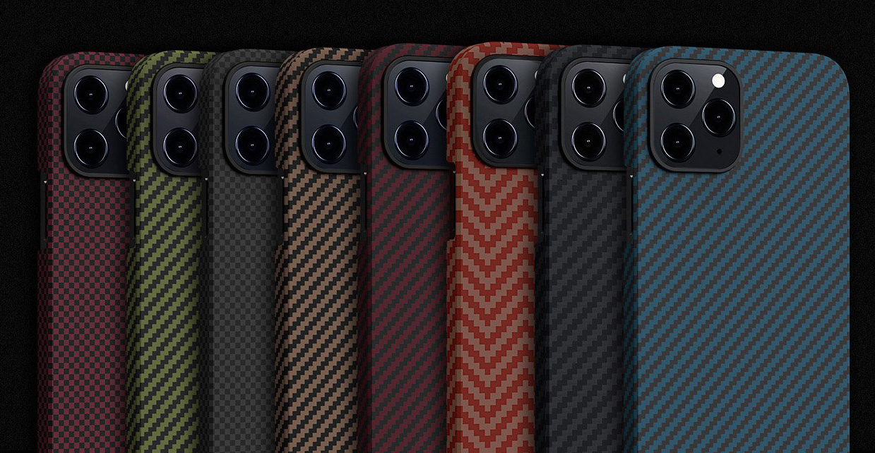 Чехол Pitaka MagEZ Case для iPhone 12 mini, Black/Grey (KI1201)