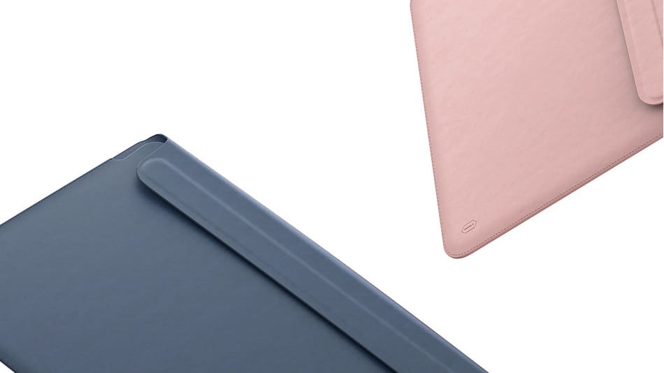 Чехол Wiwu Skin New Pro 2 Leather Sleeve для MacBook Pro 13/Air 13, Green