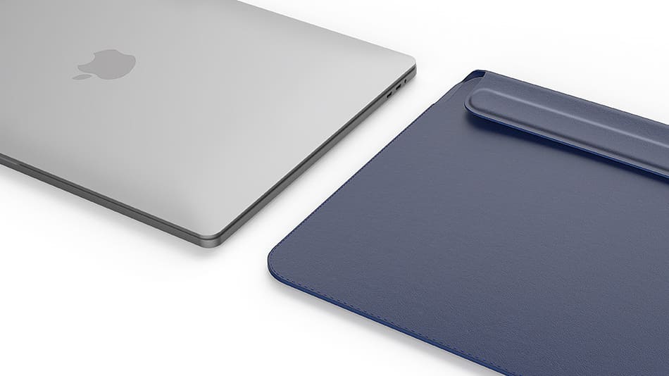 Чехол Wiwu Skin New Pro 2 Leather Sleeve для MacBook Pro 13/Air 13, Green